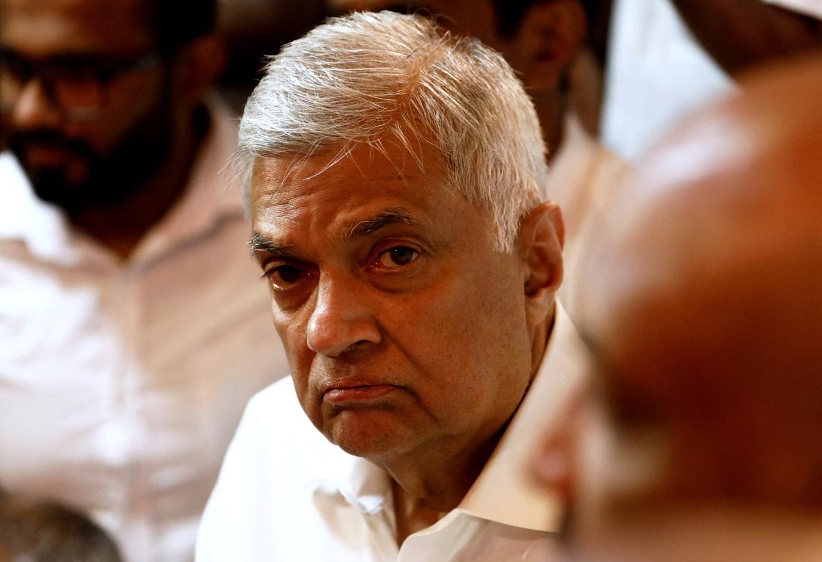 श्रीलंकाका पूर्वराष्ट्रपति विक्रमसिङ्घे पक्राउ